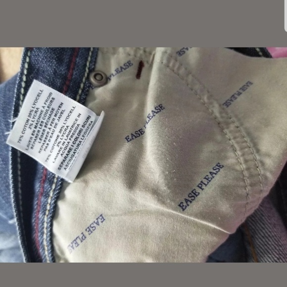 Habitual Sz 26 Jeans Slim Straight Leg Low Rise Dark Wash Y2K 90s - Picture 8 of 8